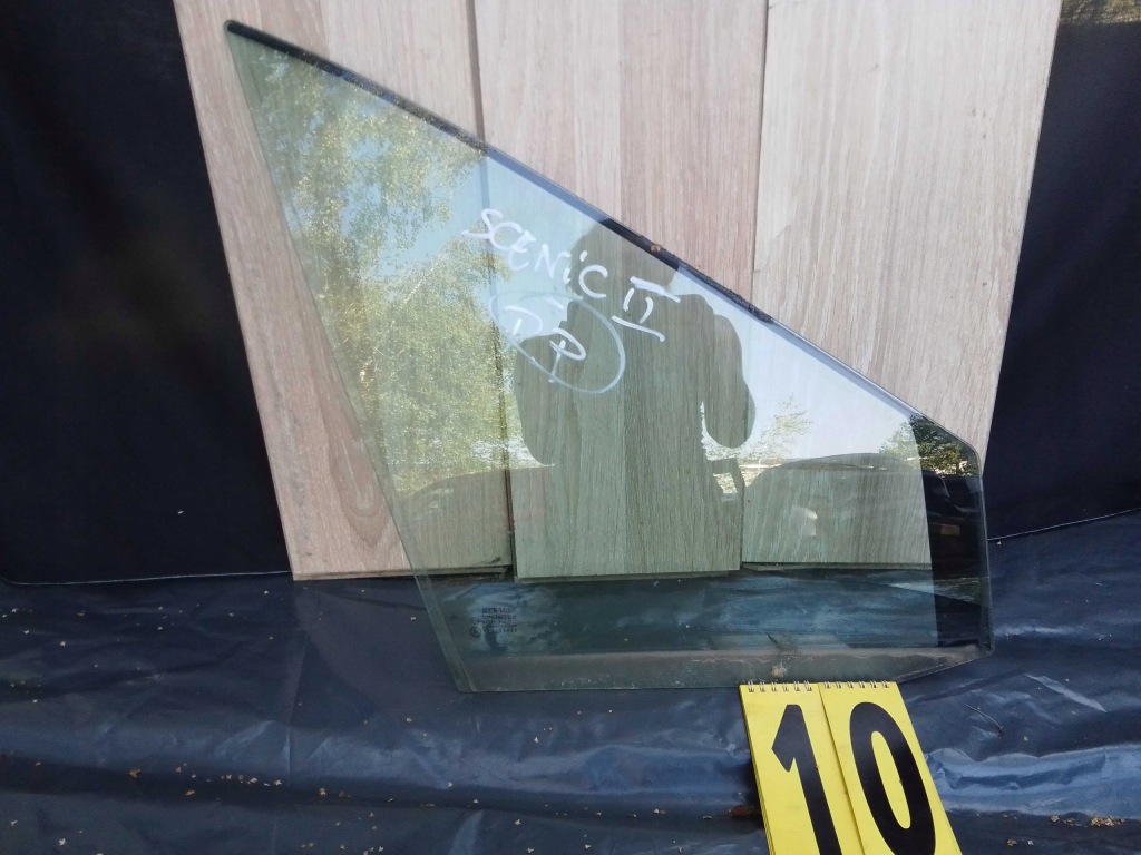 фото №1, Renault scenic 2 ii скло кузовна бічна двері передня перед права
