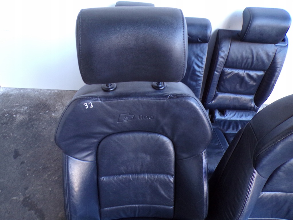 фото №8, Сиденья сиденье правый левый заднее сиденье комплект audi a3 8p lift 5 дверь s line