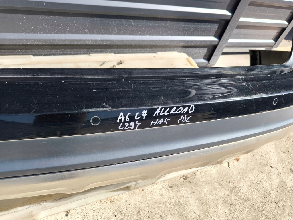 фото №7, Бампер задняя audi a6 c7 allroad lz9y pdc hak kompletny 2011-2015