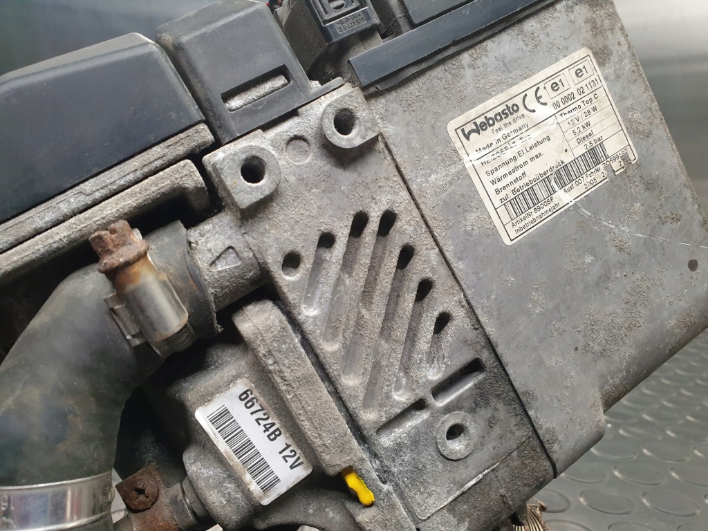 фото №6, Renault trfic ii обігрівач webasto nr оригінальний номер 66724b дизель
