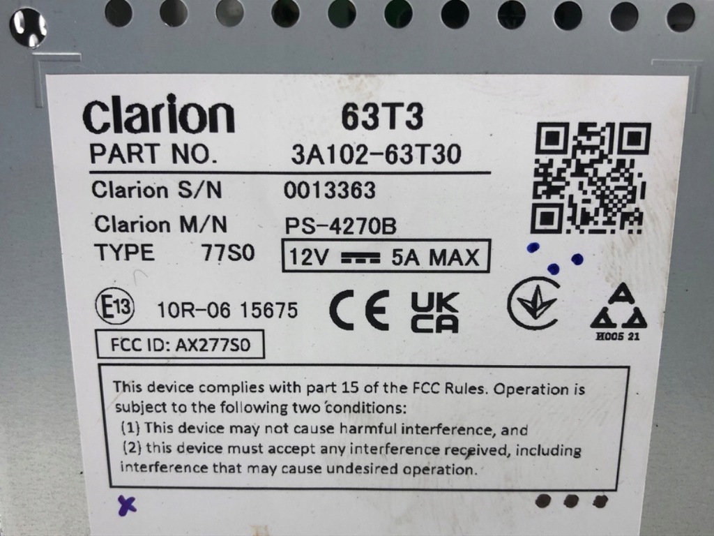 фото №7, Радио suzuki sx4 3a102-63t30 тюнер