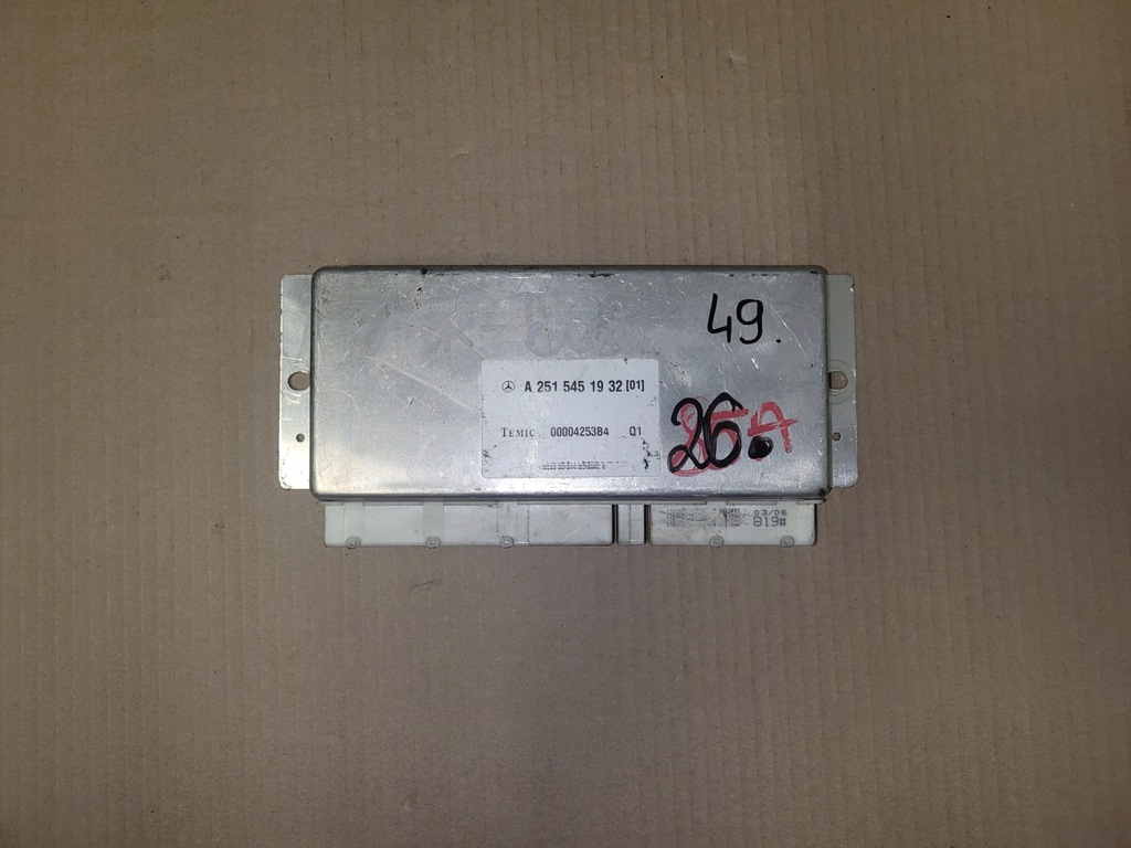 фото №1, Mercedes ml w164 блок управления модуль airmatic