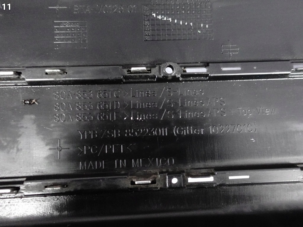 фото №12, Audi q5 80a ii fy s-line 17-21 решётка радиатора решётка радиатора w бампер перед хром pdc