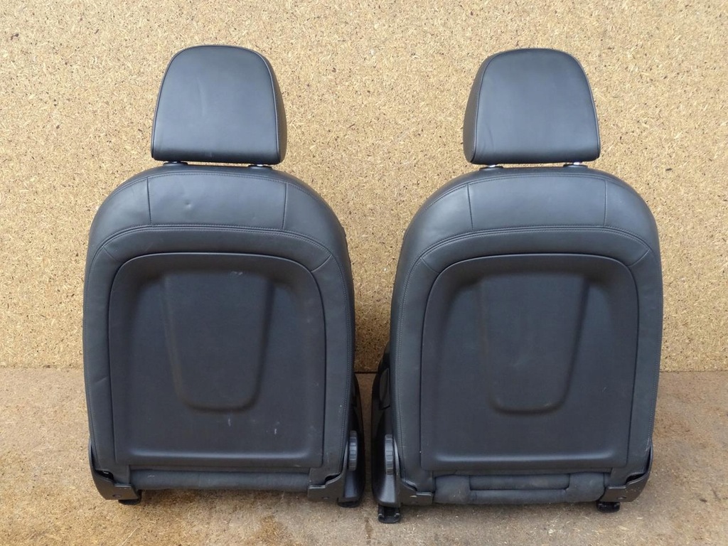 фото №12, Audi q3 8u s-line 11-18 обивка сиденья полная кожа заднее сиденье спинка комплект