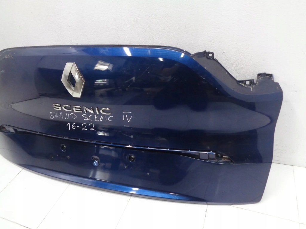 фото №4, Renault scenic iv grand крышка багажника накладка крышки задняя 16-22r