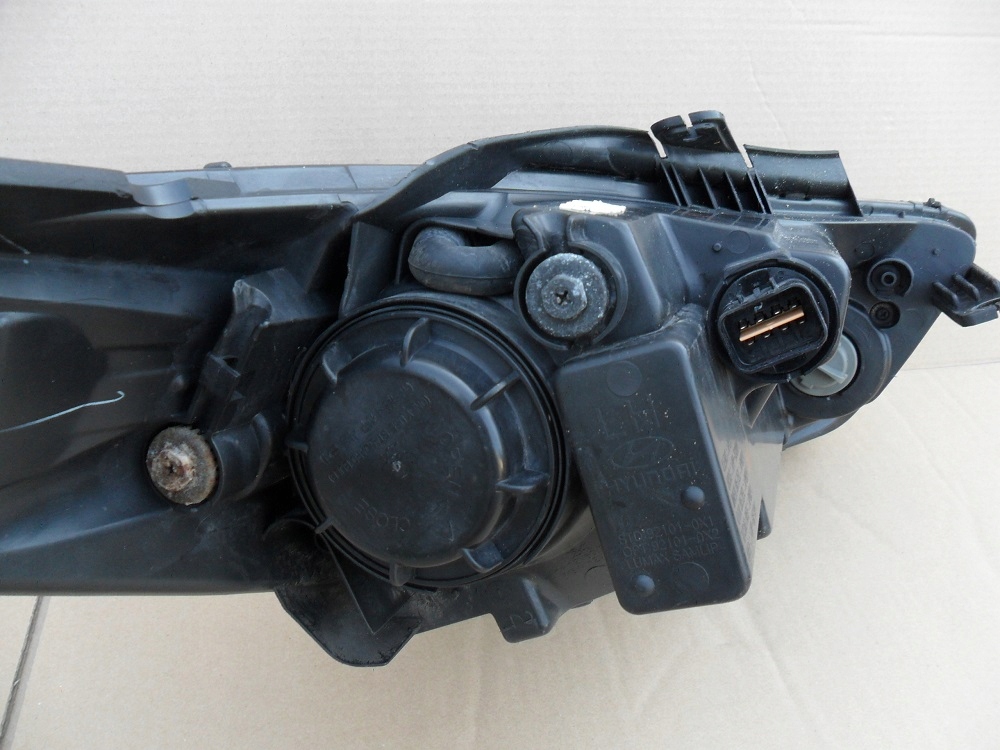 фото №15, Hyundai i10 lift 11-13 лампа передняя левая