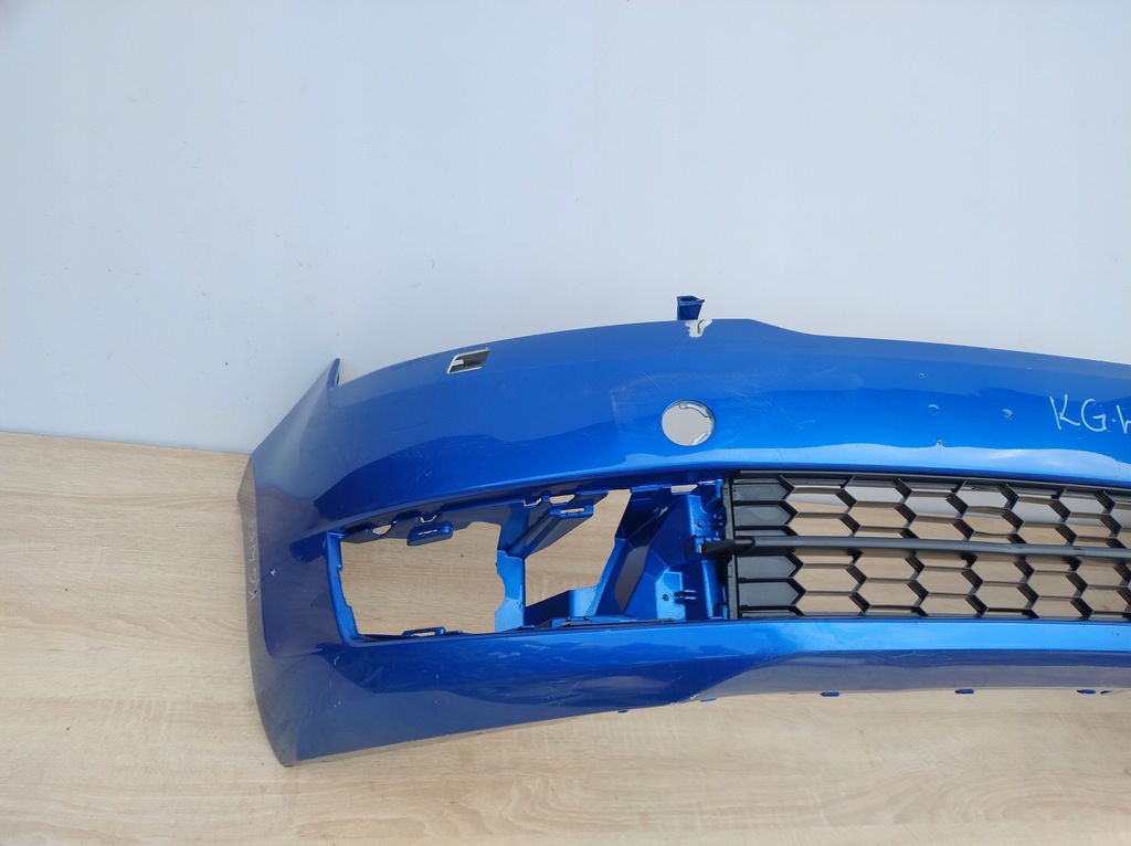 фото №4, Skoda rapid 5ja 12-17 rok бампер перед + решітка 5ja807221b kgw65