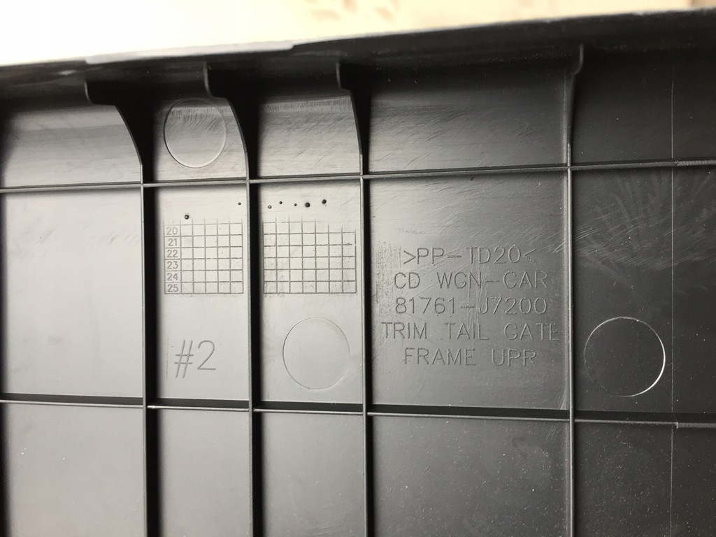 фото №6, Kia ceed iii 18- kombi оббивка кришки багажника