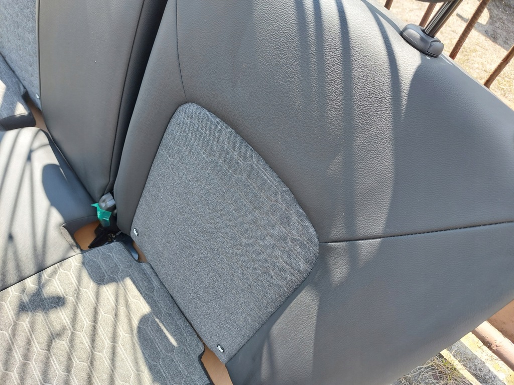 фото №5, Заднее сиденье задняя renault zoe полукожа