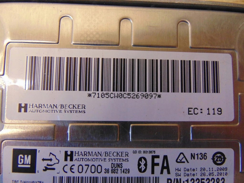 фото №5, Модуль bluetooth opel ampera 1 2011-15 13353283