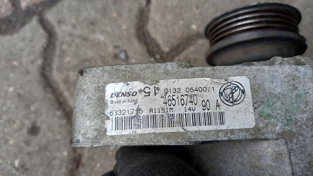 фото №4, Генератор fiat brava 1.2 16v