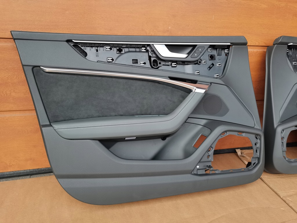 фото №11, Audi a7 4k обивка обшивки дверь левая правая p+t