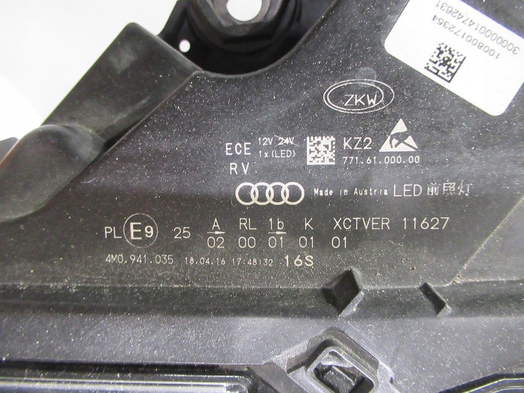 фото №13, Audi q7 4m 16- full led matrix лампа комплектная 4m0941035