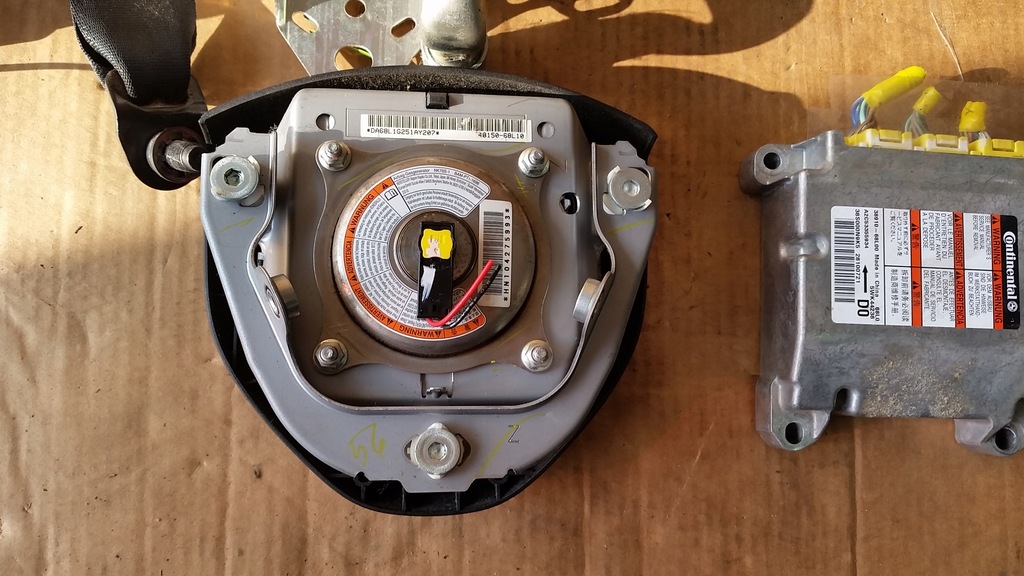 фото №7, Suzuki swift mk7 подушки безопасности ремни датчик комплект