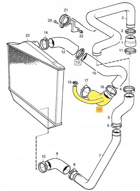 фото №2, Turbo wąż труба volvo 850 c70 s70 v70 xc70 9161093
