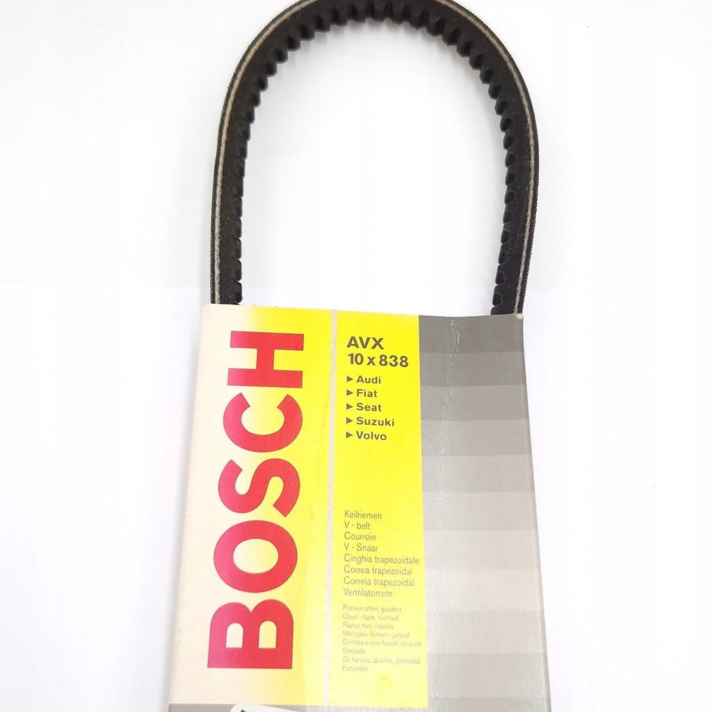 фото №14, Ремінь клиновий szer. 10, dł. 838 volvo 240 alfa romeo 164, 75, rz, sz