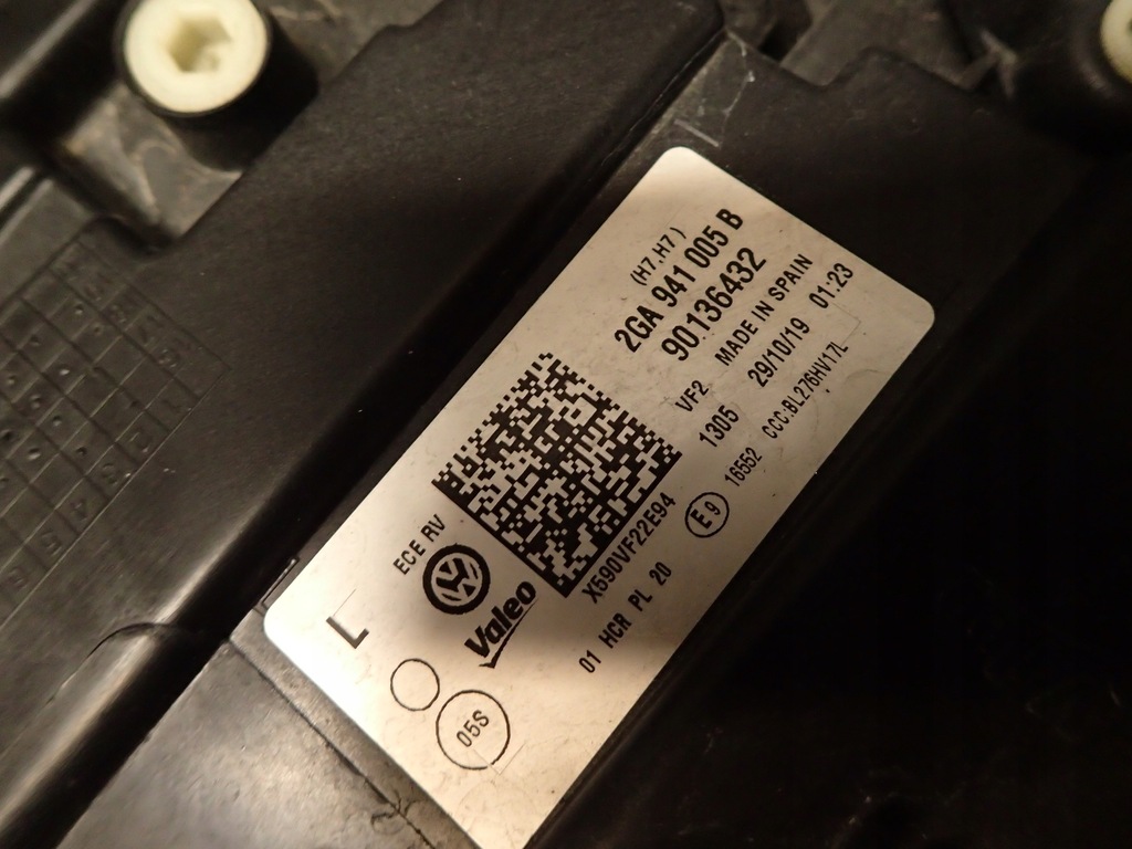 фото №2, Лампа перед левая vw t roc t-roc 2ga941005b