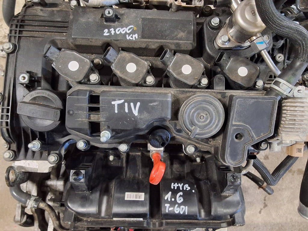 фото №9, Tucson iv 1.6 t-gdi гибрид двигатель kompletny kod g4ft пробег 27.000