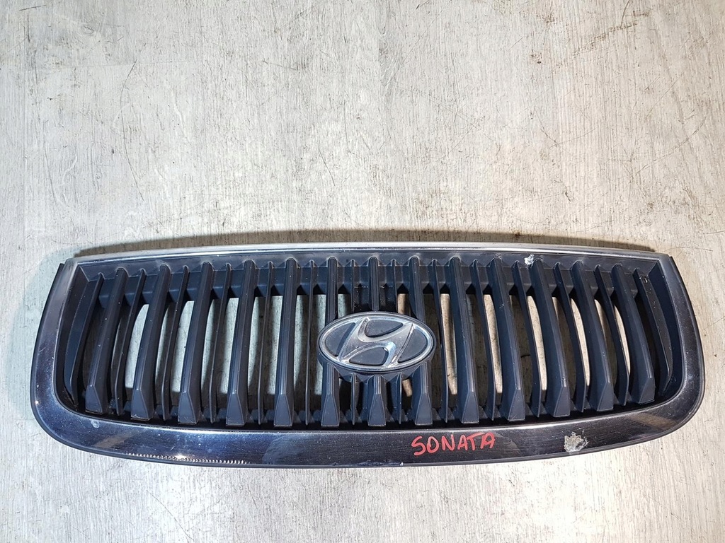 фото №1, Решётка радиатора решётка радиатора капот hyundai sonata iv lift