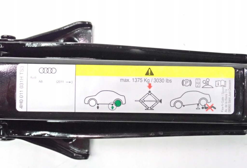 фото №11, Audi a8 d4 4h підйомник домкрат 4h0011031h