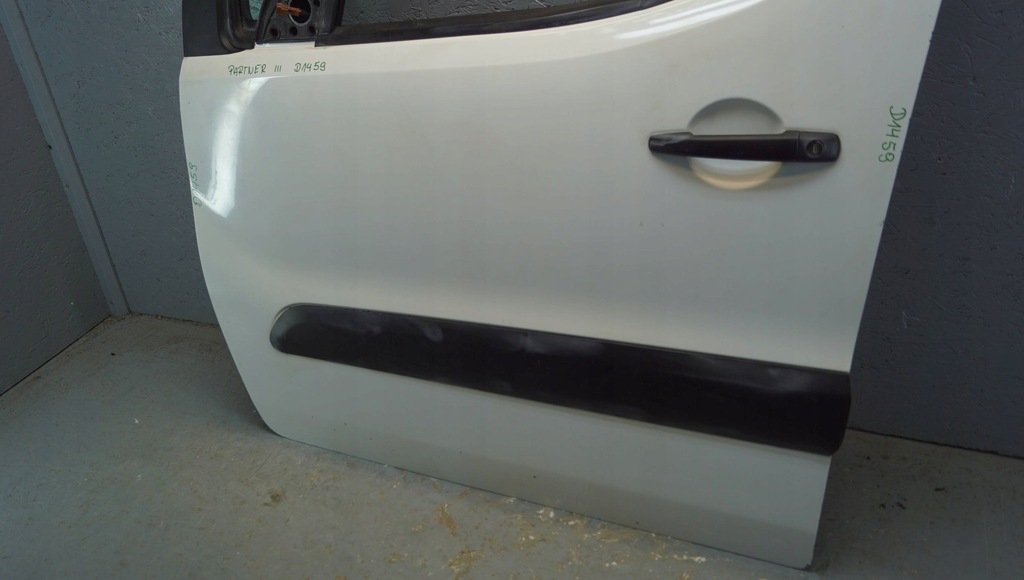 фото №11, Дверь левый перед peugeot partner iii citroen berlingo iii d1459