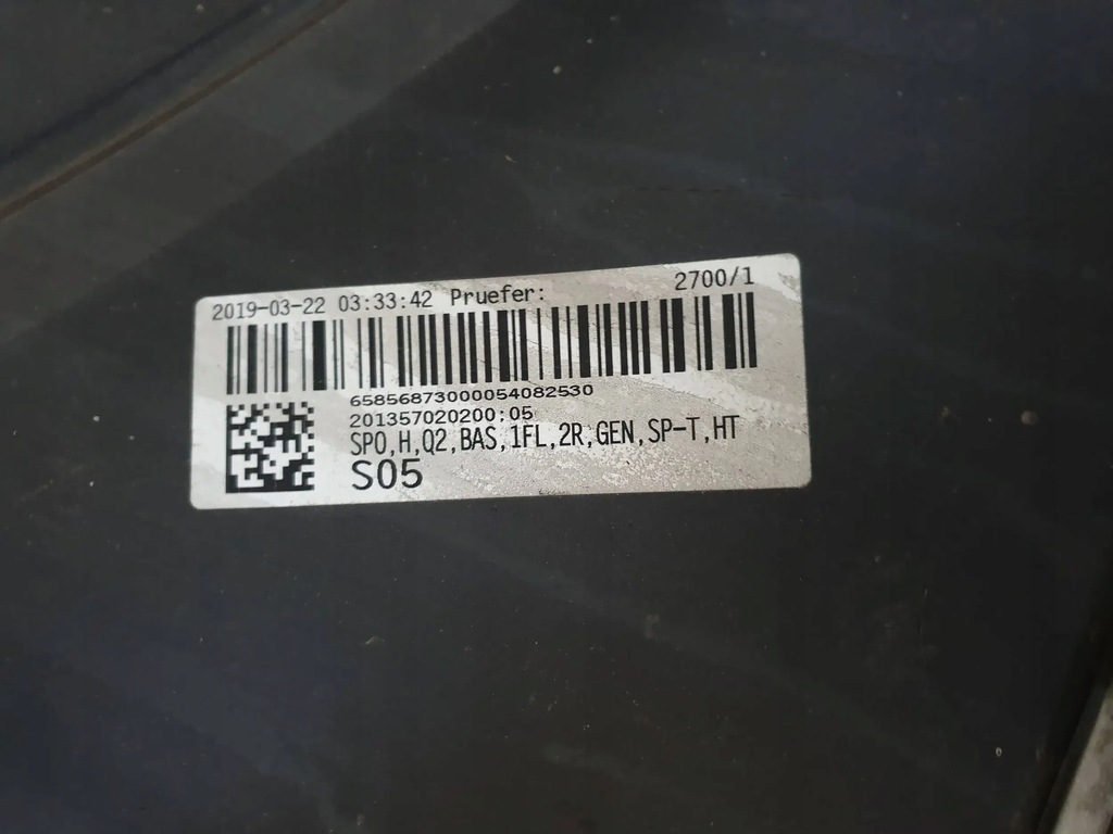 фото №7, Audi q2 81a бампер задній lz7g