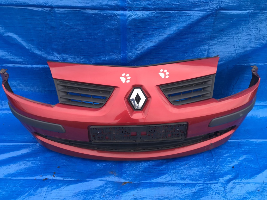 фото №2, Renault modus i 02-06r przed lift бампер перед передний teb76