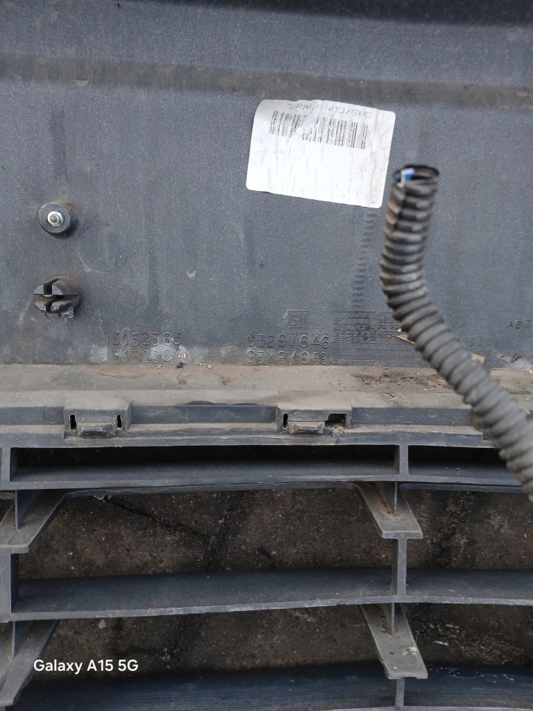 Бампер передний kompletny оригинал opel meriva i a цвет z163 с Разборки