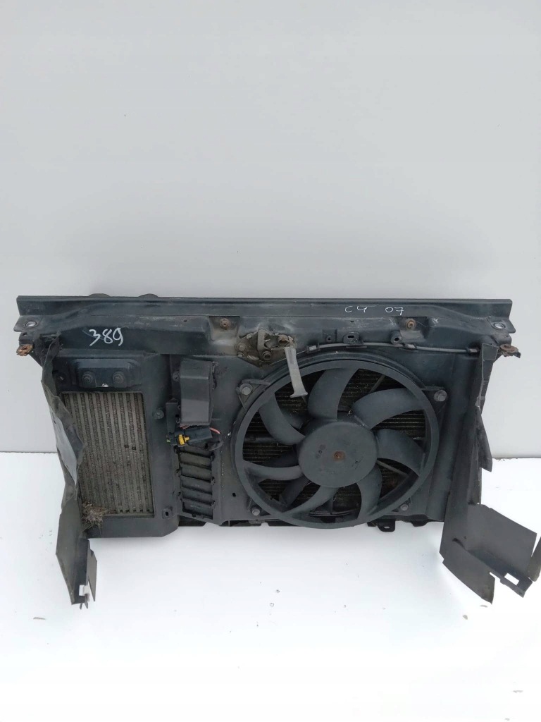 фото №1, Pas передний радиатор citroen c4 1.6 hdi дизель