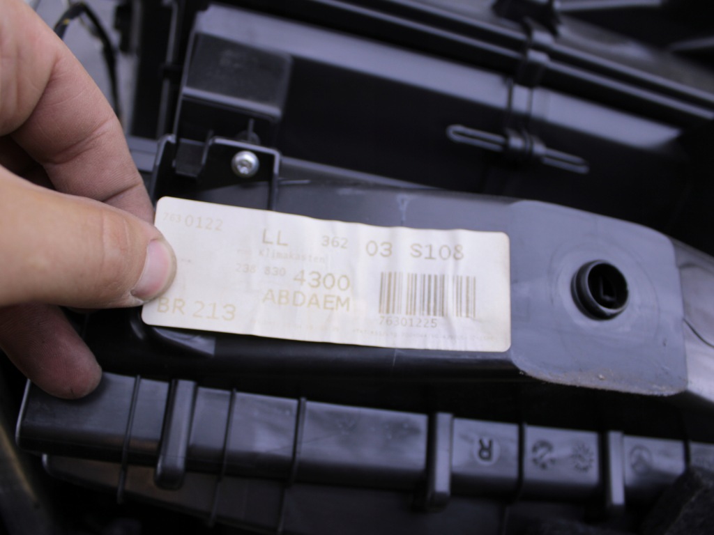 Купити Mercedes w213 e-klasa обігрівач повітродувка вентилятор комплектна a2388304300