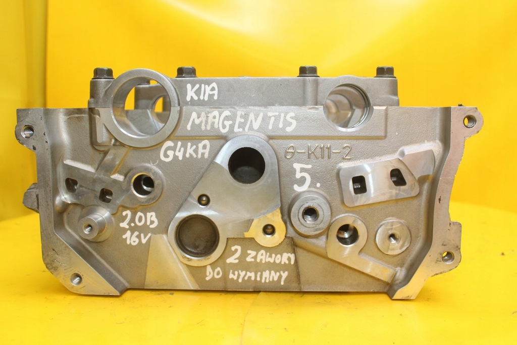 фото №5, Головка kia magentis carens hyundai sonata 2.0 16v g4ka k11 2