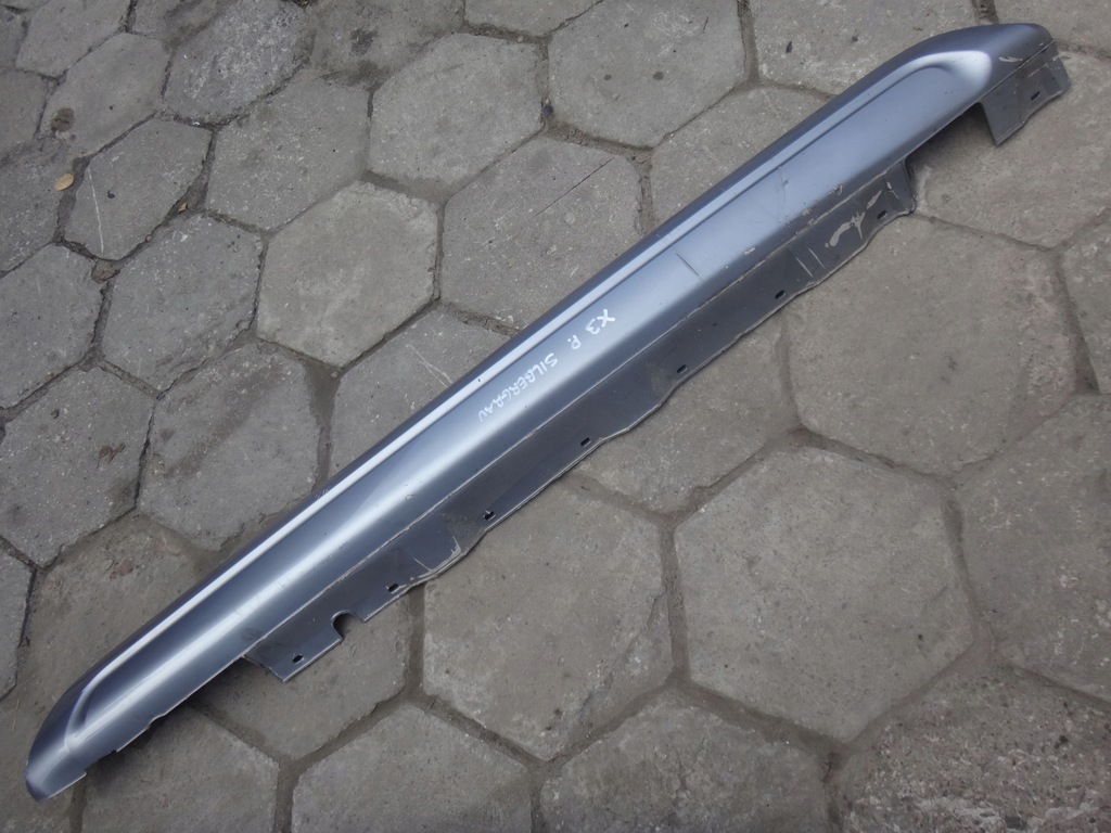 фото №6, Права молдинг накладка поріг bmw x3 e83 m-pakiet silbergrau