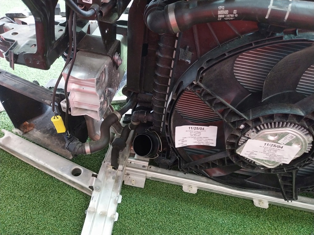 фото №9, Капот крыло pas перед бампер радиатор led bmw 2 f45 lci lift c1x