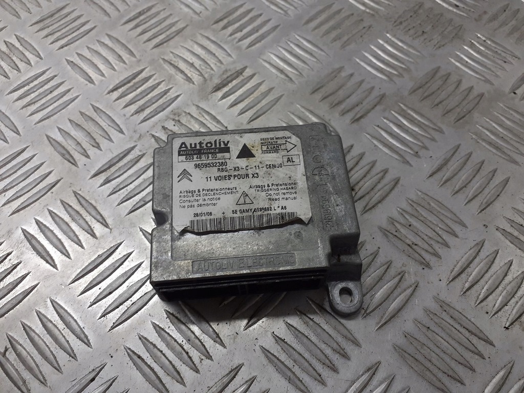 фото №1, Модуль подушка безопасности citroen c5 9659532380