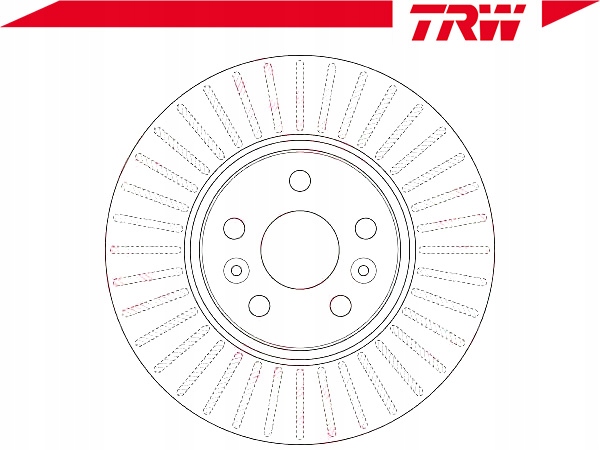 фото №2, Trw df6449 диск гальмівна