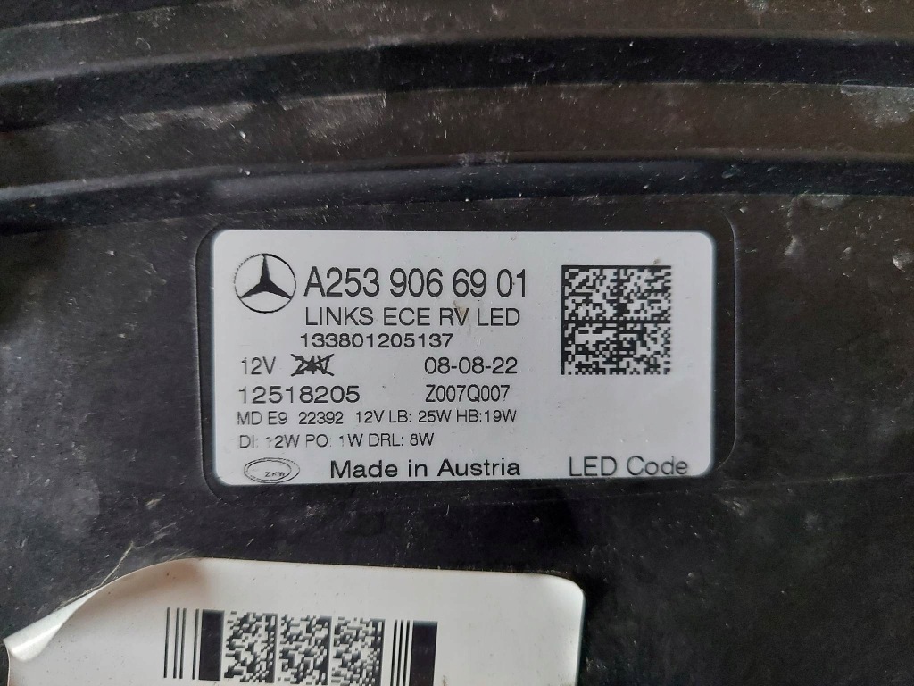 Mercedes glc w253 рестайлинг  фара левая перед full led Доставка