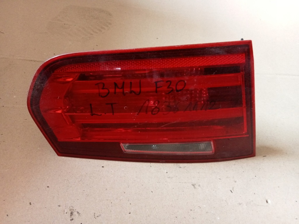 фото №1, Bmw 3 f30 лампа ліва задня задня w кришка