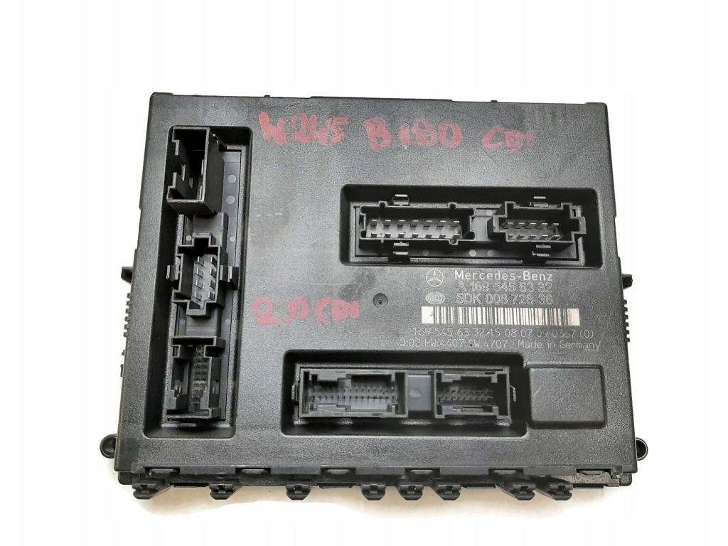 фото №1, Mercedes w245 модуль блок управления sam a1695456332