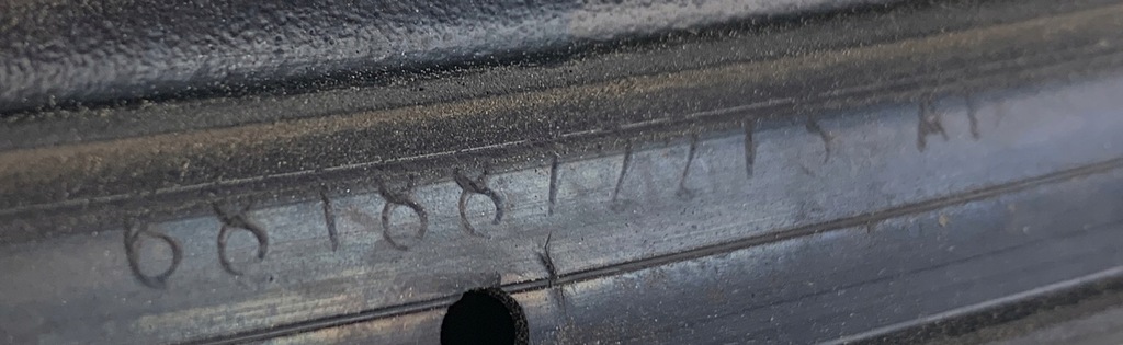 фото №9, U7 chrysler pacifica ii 16- прокладка дверь левая задняя 68188723ad