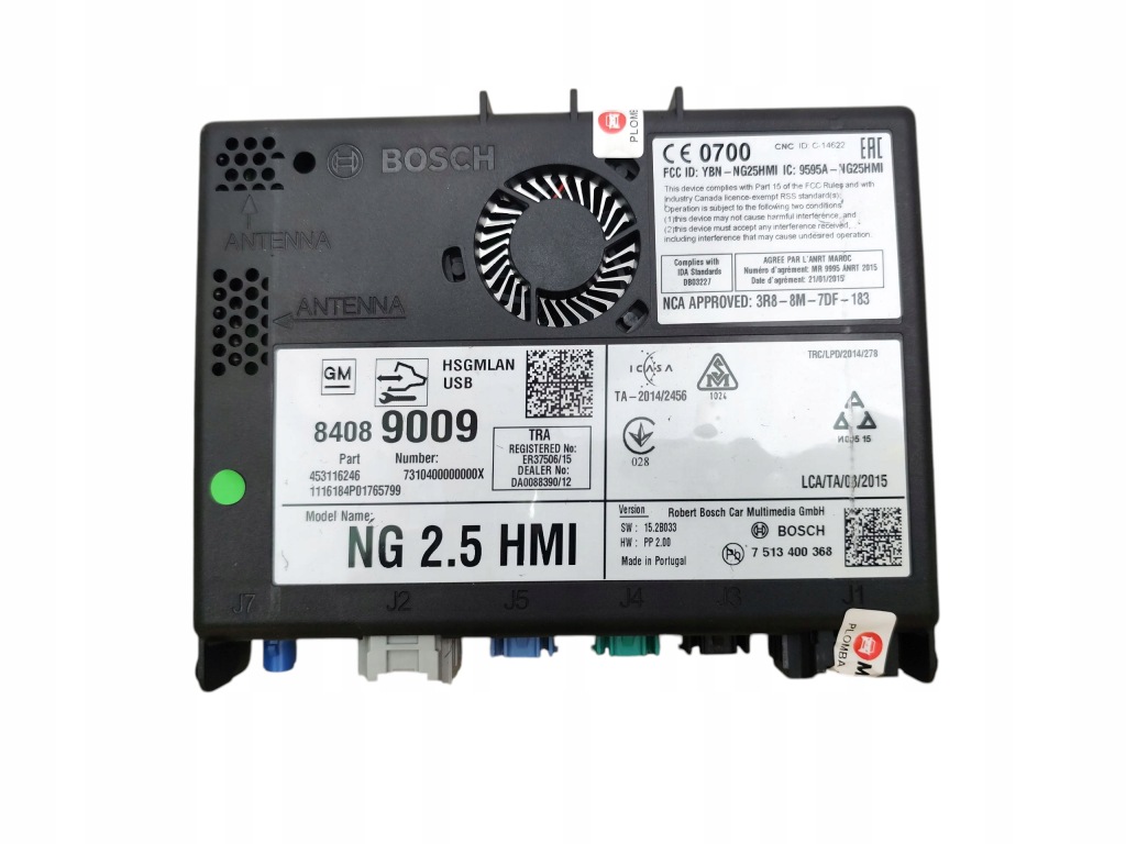 фото №1, Блок управления модуль hmi навигации радио opel astra k v insignia a 84089009