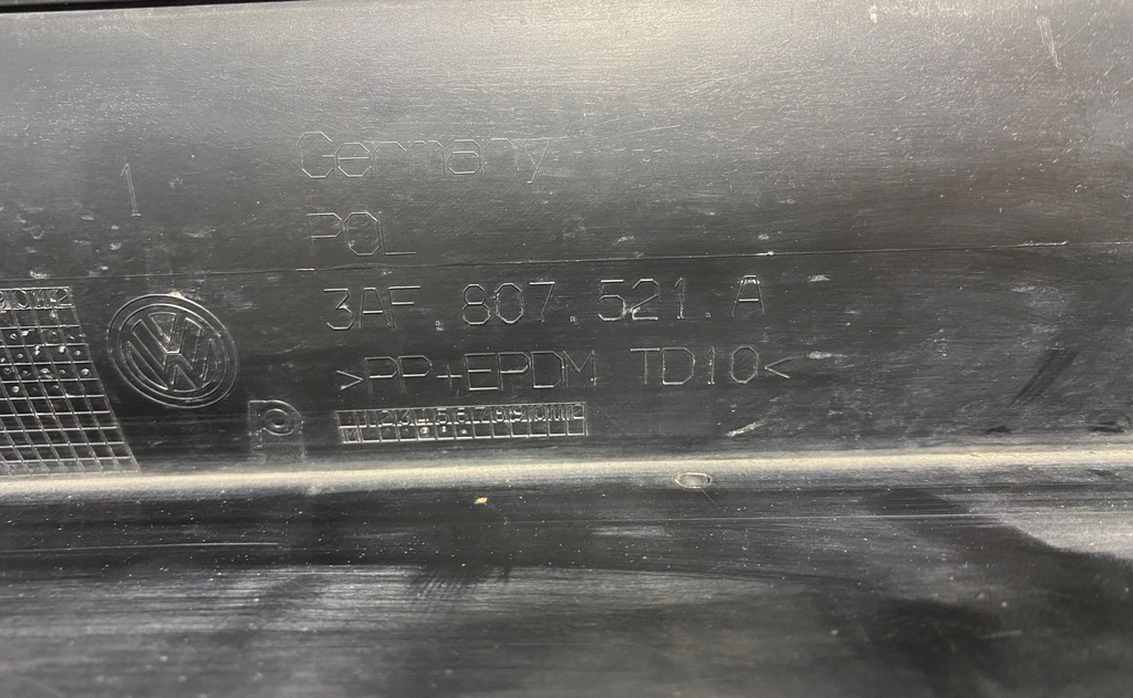 фото №12, Диффузор бампера задняя vw passat b7 kombi 3af807521a