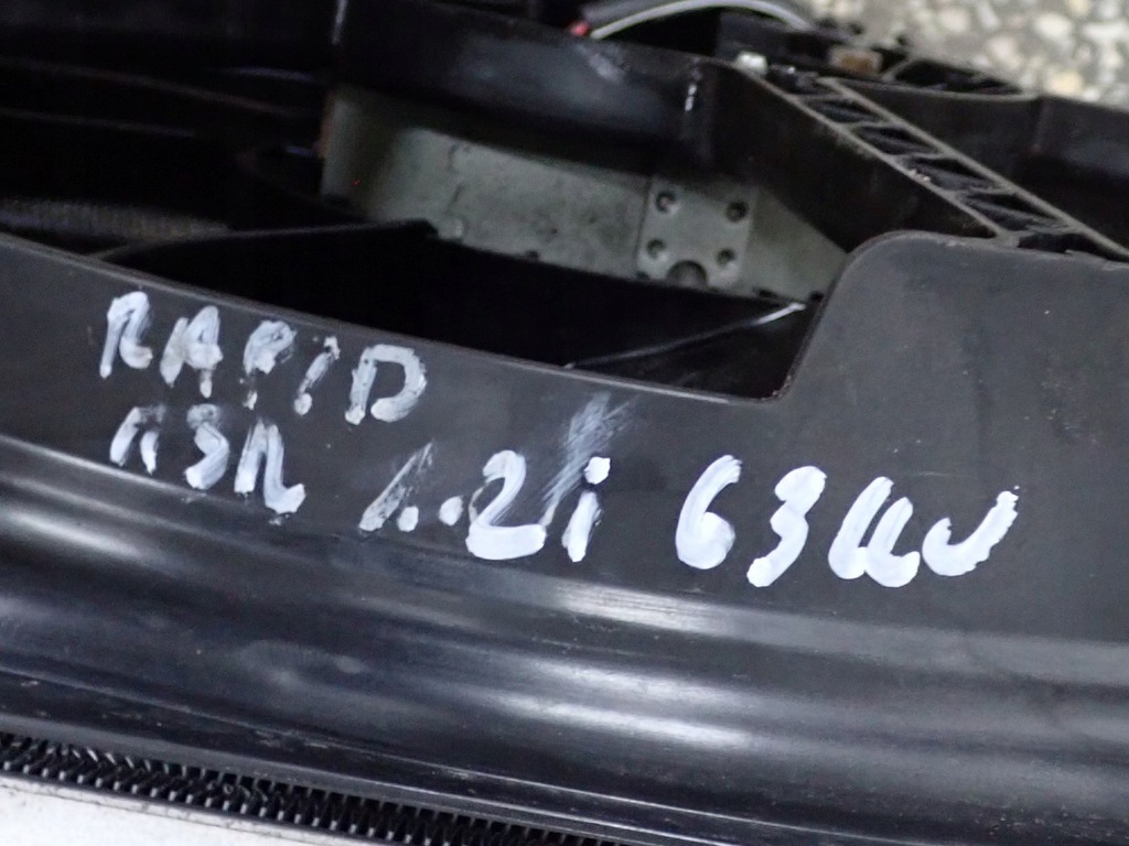 фото №9, Kompletny перед капот лампы бампер europa skoda rapid lf9e 1.2 tsi 13r