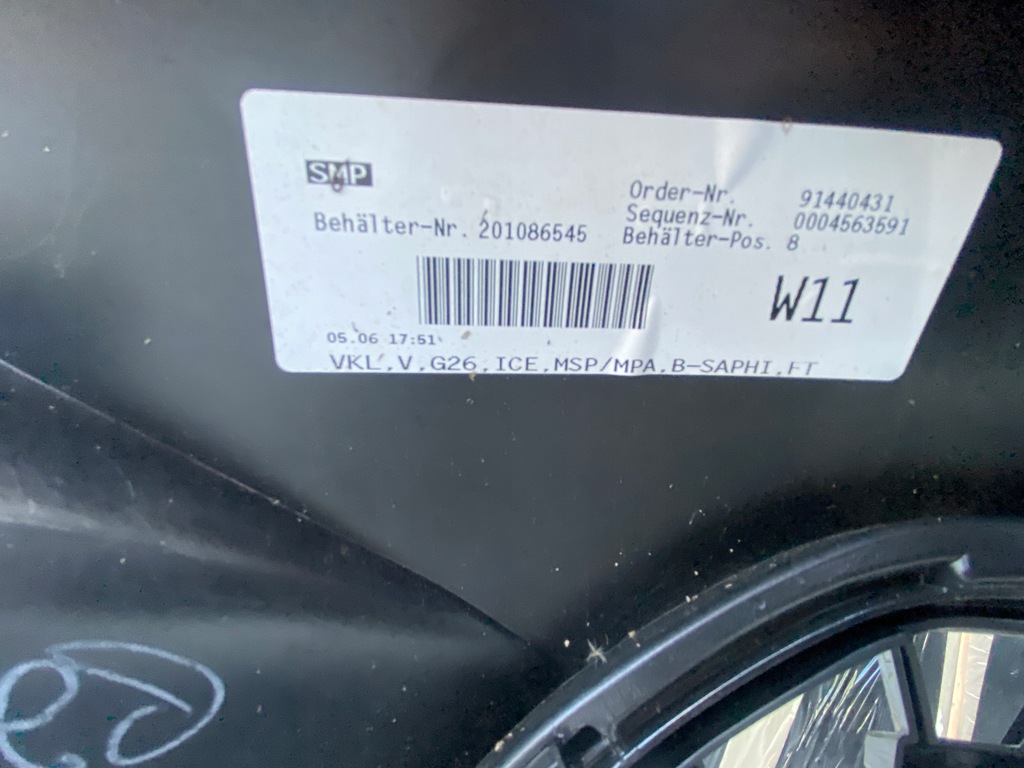 фото №9, Бампер перед передний bmw 4 g26 m набор