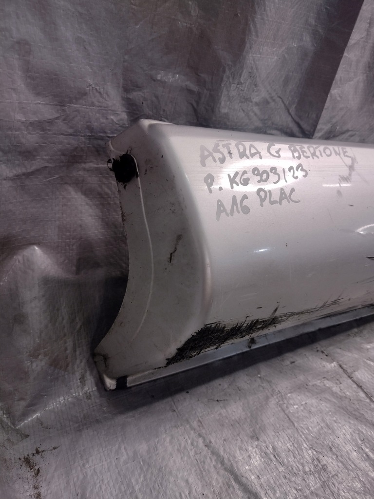 фото №9, Молдинг порог правая opel astra g bertone