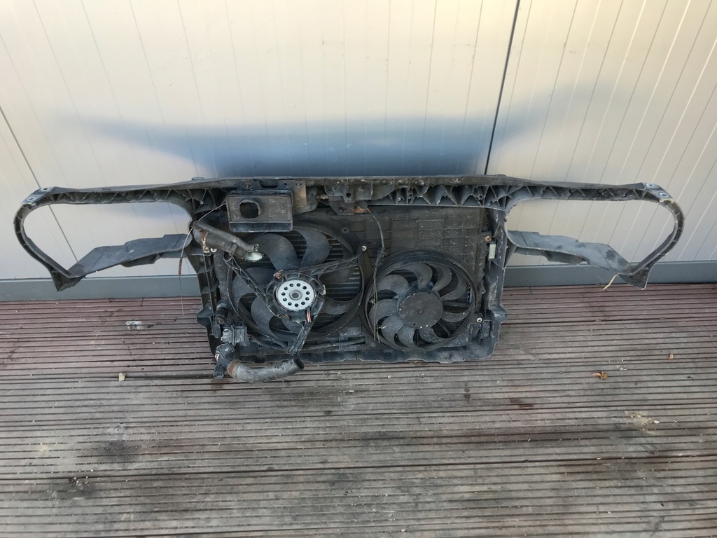 фото №6, Pas передній радіатор комплект polo iv 6q панель фари