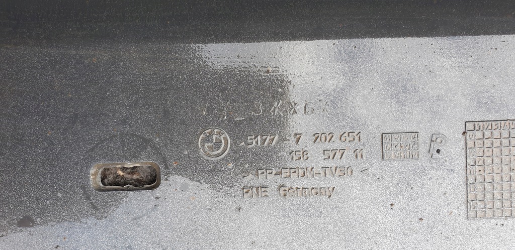 фото №9, Молдинг порог наружная левая порог bmw 3 e90 lci