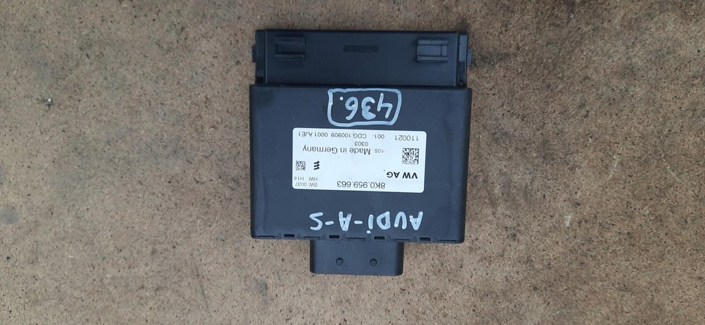 фото №1, Модуль стабілізатор напруги audi a5 8t 8k0959663