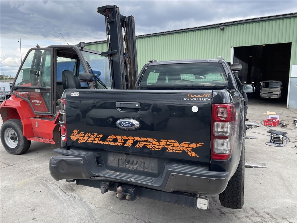 фото №1, Крышка багажника задняя задняя кузов ручка камера цвет i ford ranger 3 4 iii iv 15-23r