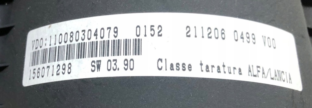 Alfa 147 lift 2.0 b счетчик 156071298 Доставка