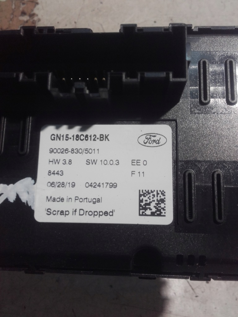 фото №3, Ford ecosport lift панель кондиционера